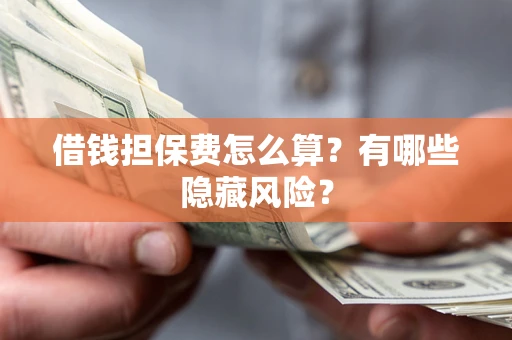 武汉借钱担保费怎么算？有哪些隐藏风险？