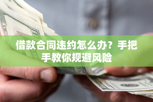武汉借款合同违约怎么办？手把手教你规避风险