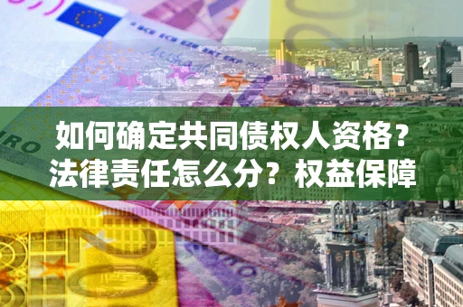 武汉如何确定共同债权人资格？法律责任怎么分？权益保障技巧揭秘！