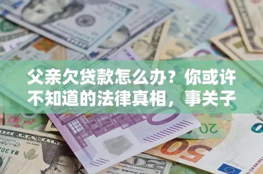 武汉父亲欠贷款怎么办？你或许不知道的法律真相，事关子女未来