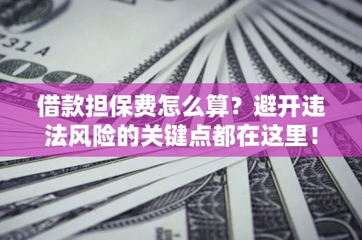 武汉借款担保费怎么算？避开违法风险的关键点都在这里！