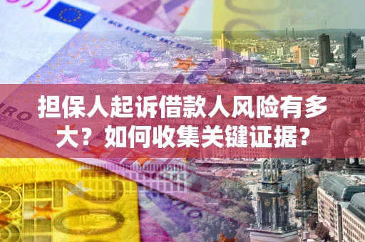 武汉担保人起诉借款人风险有多大？如何收集关键证据？