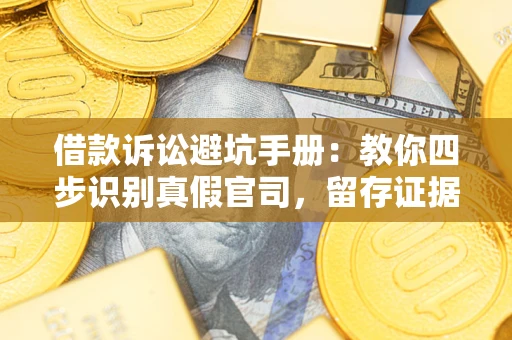 武汉借款诉讼避坑手册：教你四步识别真假官司，留存证据不踩雷