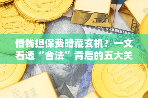 武汉借钱担保费暗藏玄机？一文看透“合法”背后的五大关键陷阱