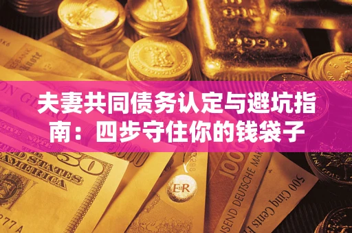 武汉夫妻共同债务认定与避坑指南：四步守住你的钱袋子