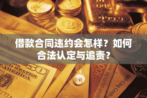 武汉借款合同违约会怎样？如何合法认定与追责？