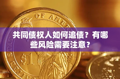 武汉共同债权人如何追债？有哪些风险需要注意？