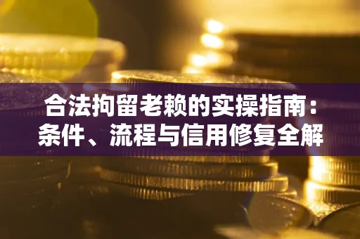 武汉合法拘留老赖的实操指南：条件、流程与信用修复全解析